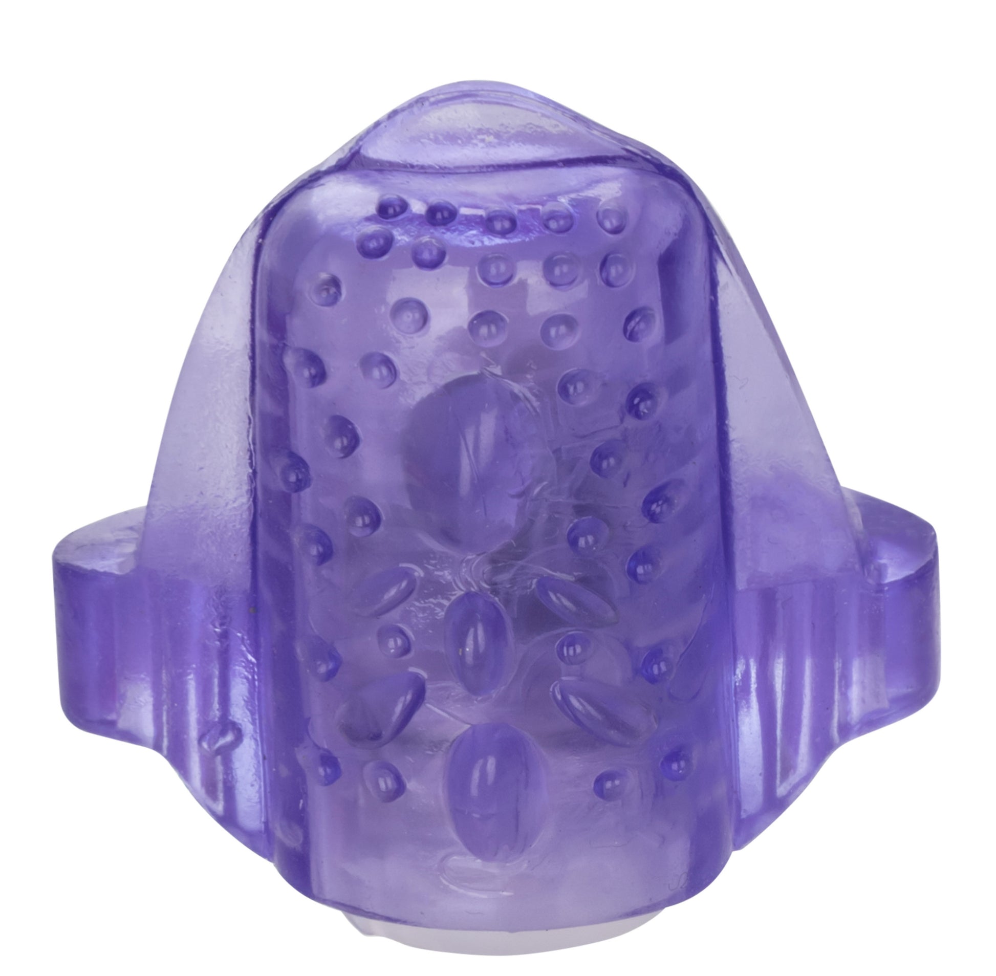 CalExotics Foil Pack Vibrating Tongue Teaser - Purple - Enhanced Oral Play