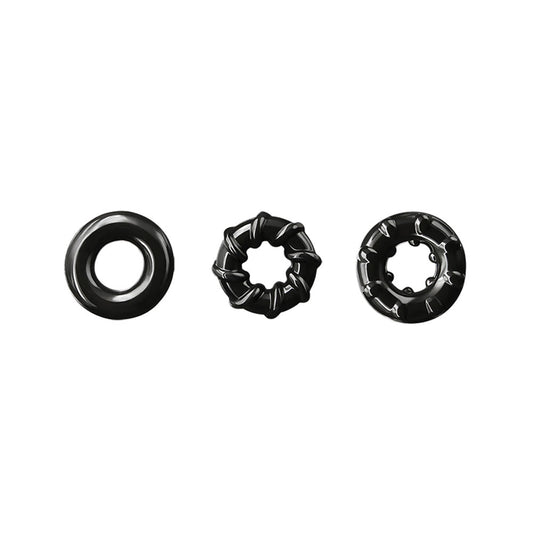 Renegade Dyno Rings - Performance Stretchy Rings - Black