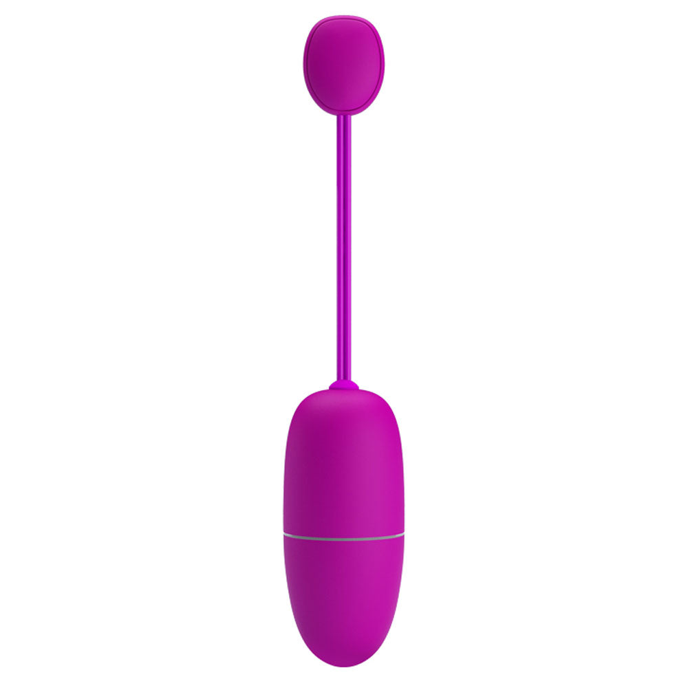Pretty Love Nymph APP Controlled Vibrating Egg - Purple