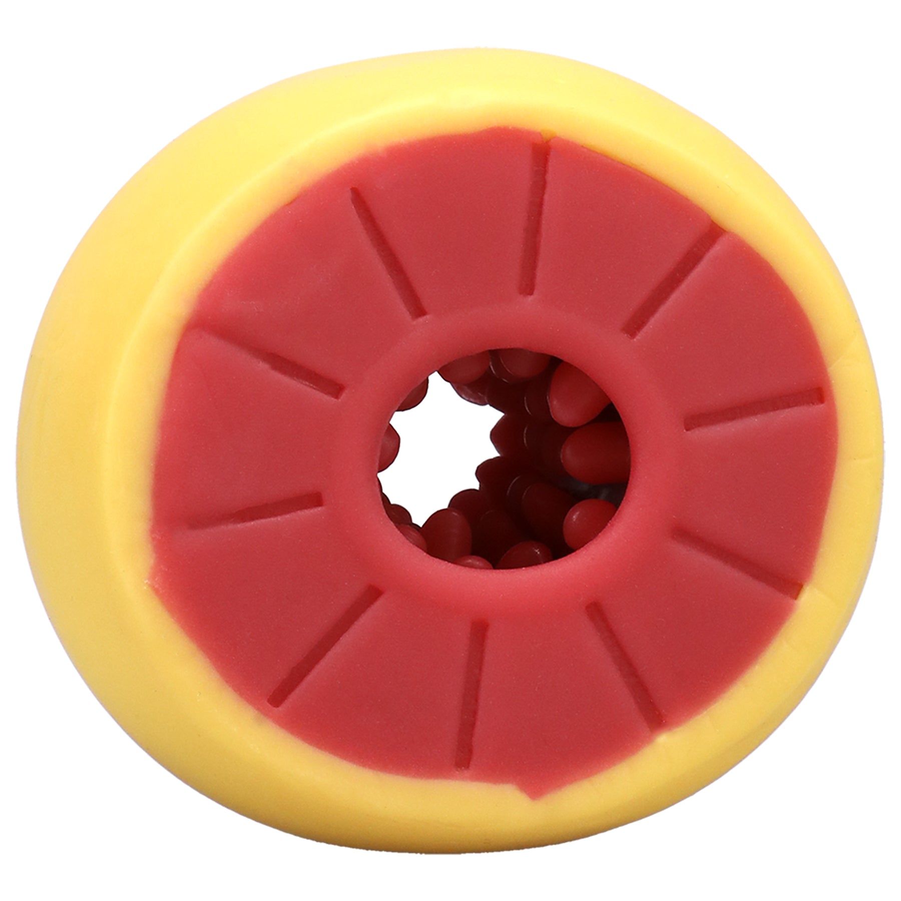 Doc Johnson Goodhead Grapefruit Blowjob Stroker Set – Yellow/Pink