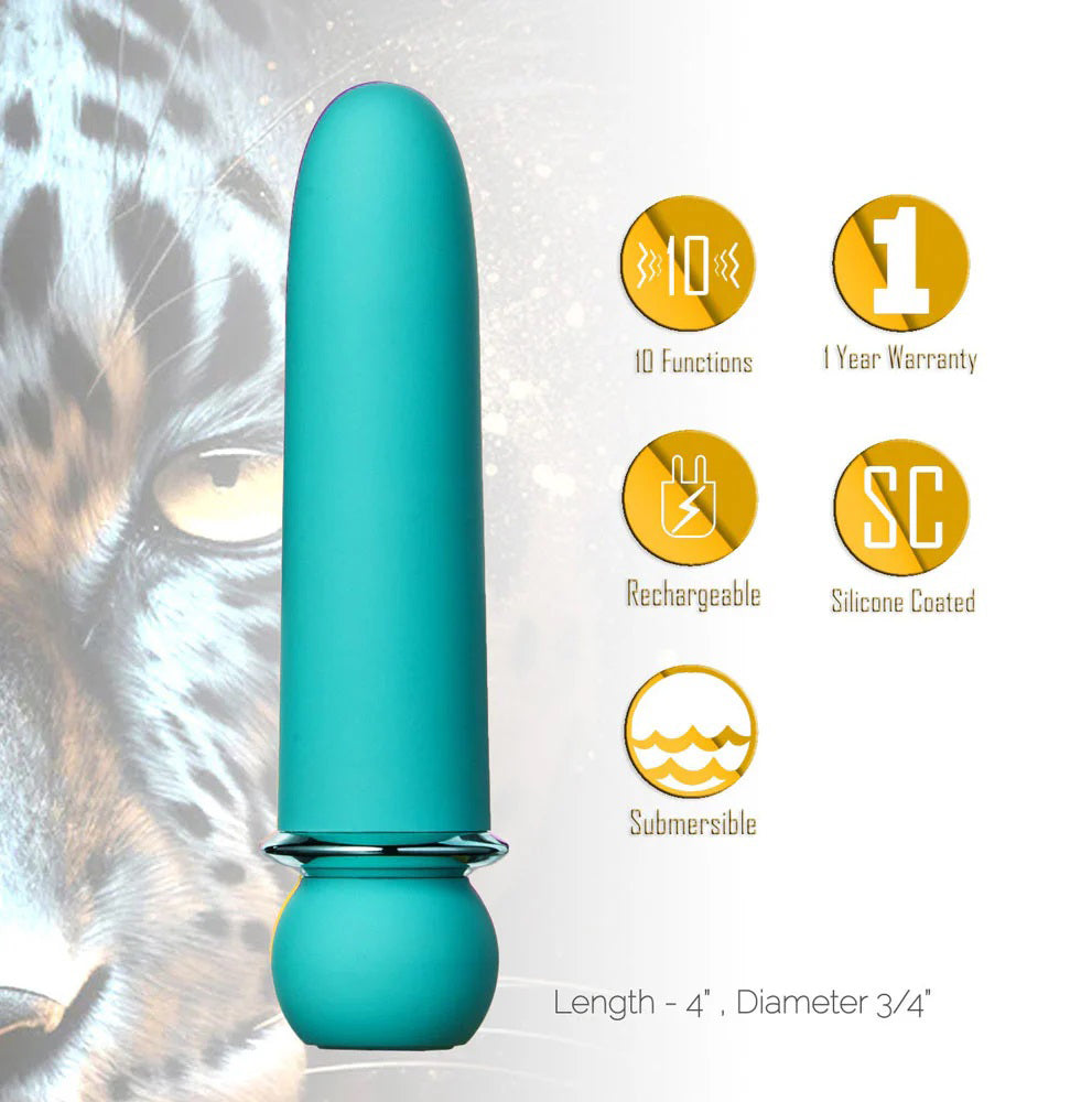Maia Novelties Jaguar Rechargeable Bullet - Blue