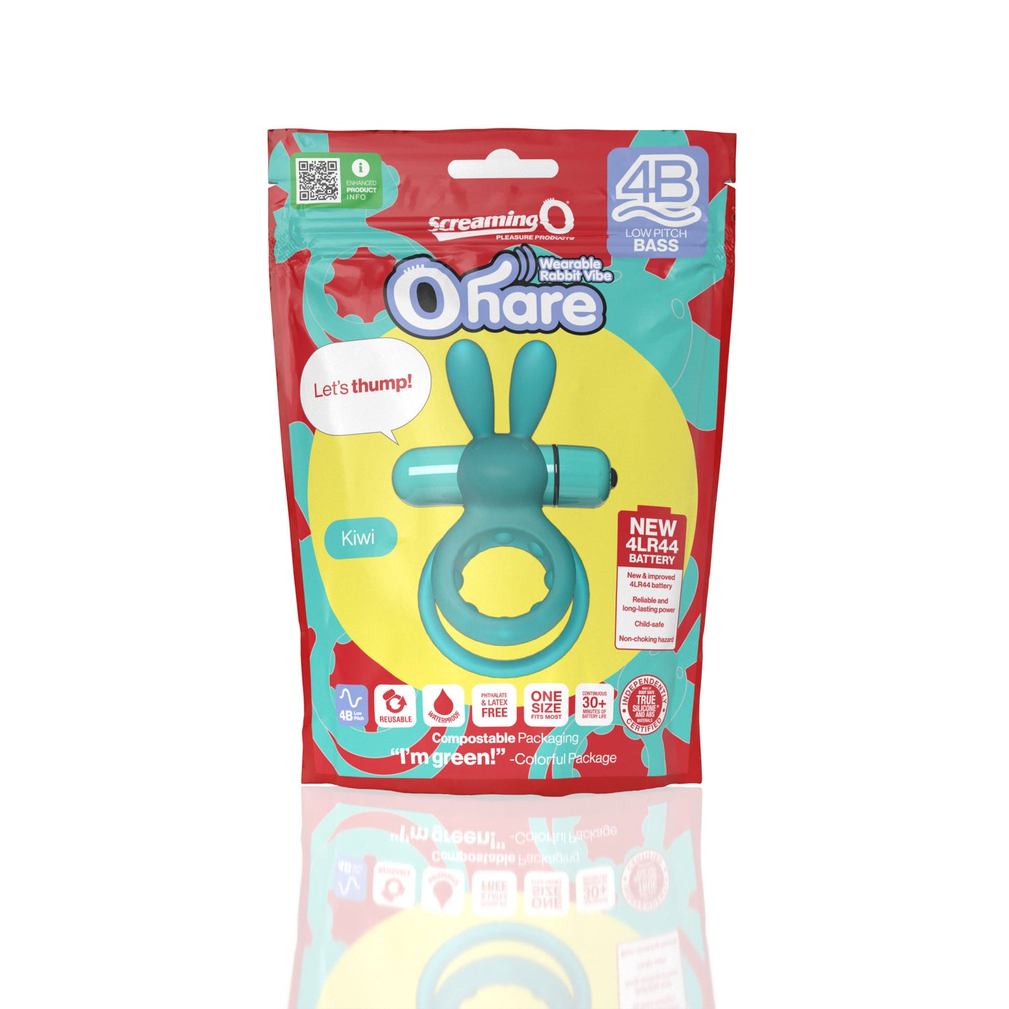 Screaming O Ohare Wearable Rabbit Vibe with 5 Speeds – Kiwi