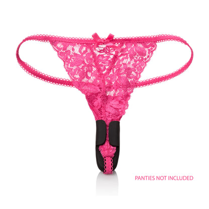 CalExotics Lock-N-Play Remote Petite Panty Teaser – Black – Wireless Remote Vibrator