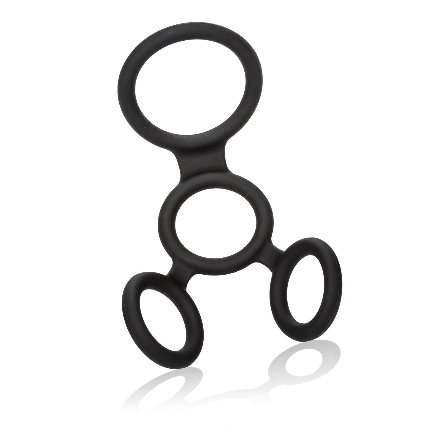 CalExotics Full Erection Spreader – Black – Silicone Enhancement System