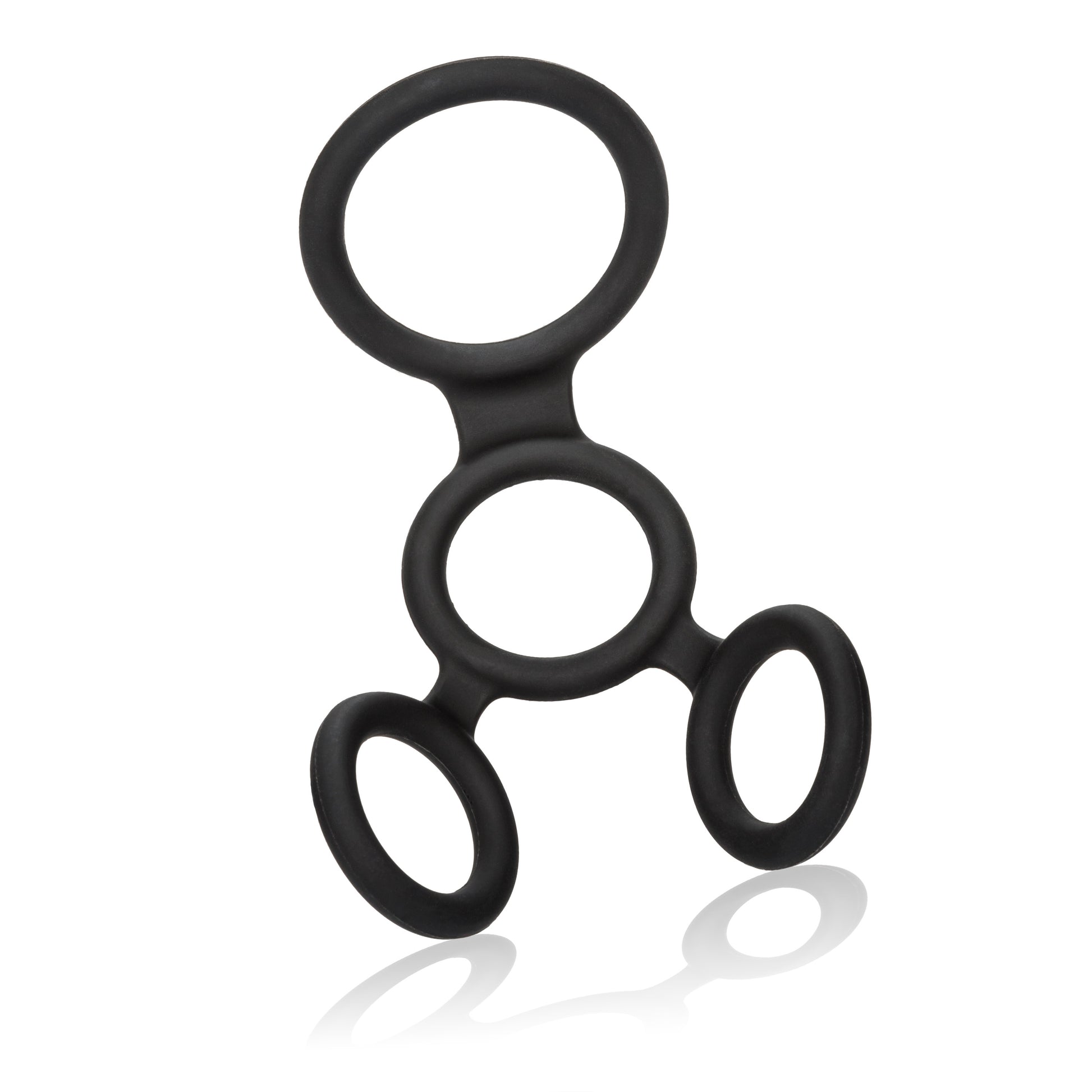 CalExotics Full Erection Spreader – Black – Silicone Enhancement System