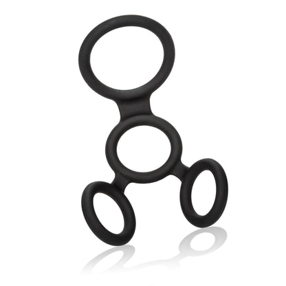 CalExotics Full Erection Spreader – Black – Silicone Enhancement System