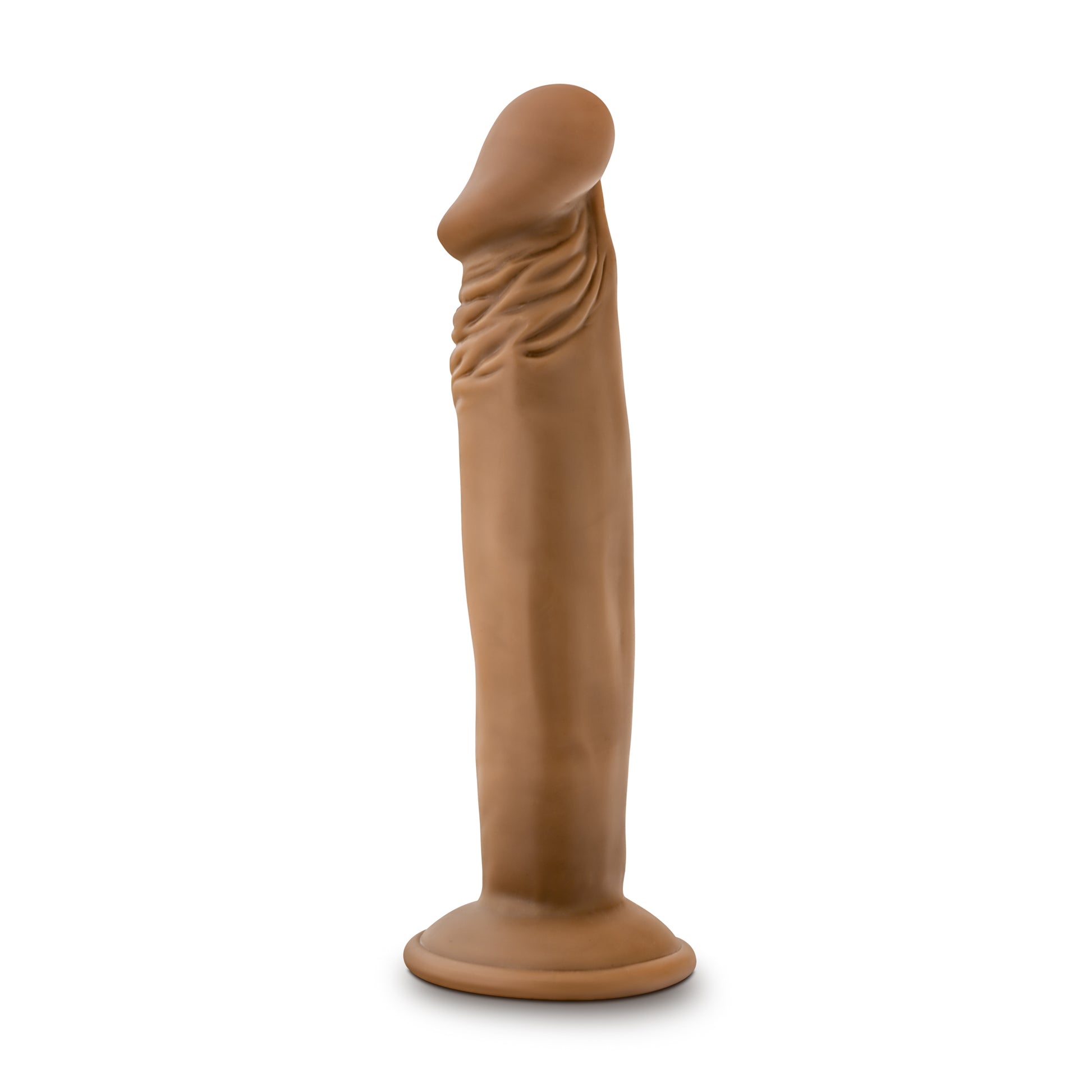 Dr. Skin Dr. Small 6 Inch Dildo with Suction Cup - Mocha