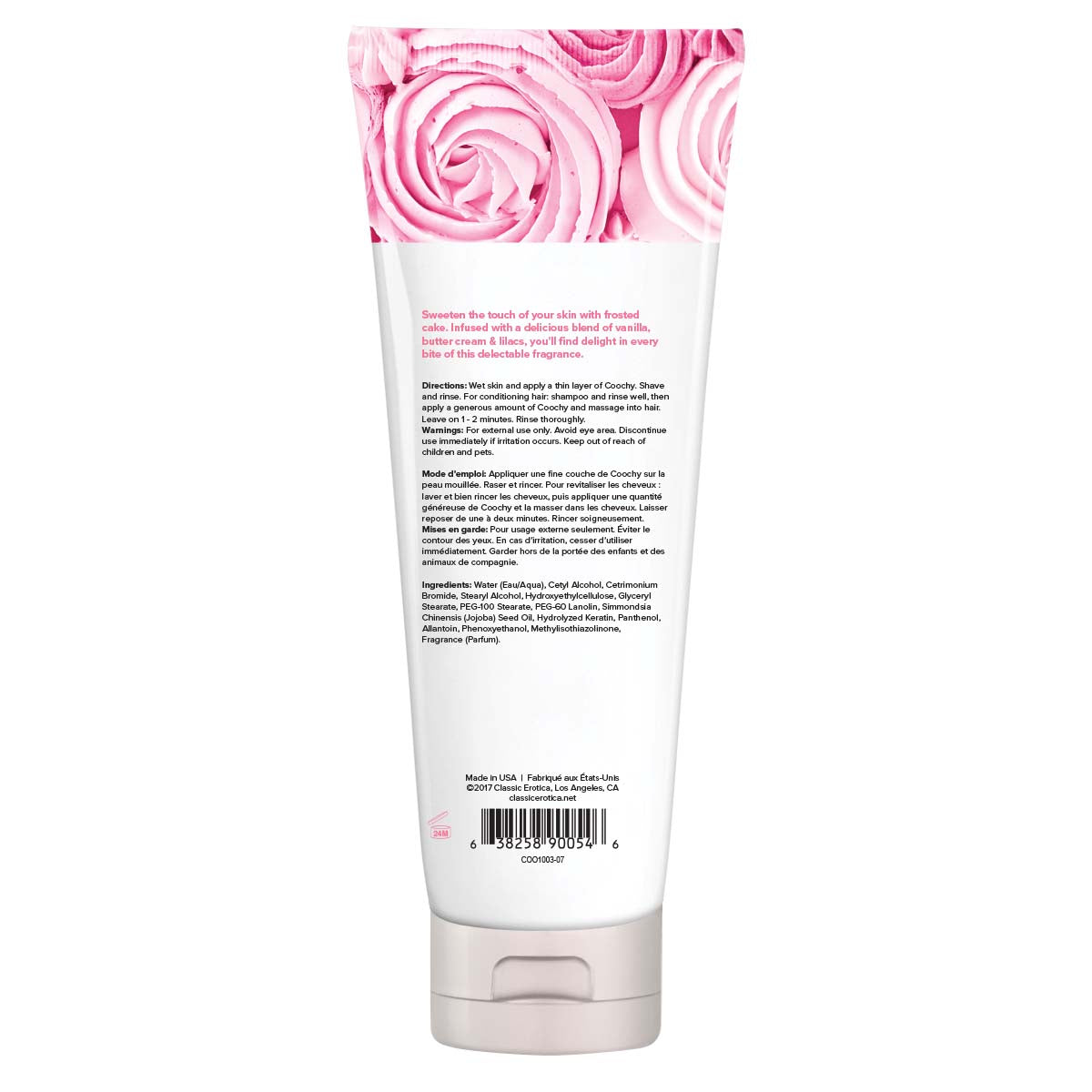 Coochy Frosted Cake Shave Cream - Anti-Bump & Moisturizing - 7.2 Oz