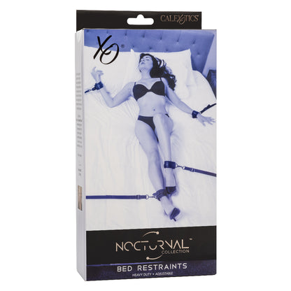 CalExotics Nocturnal Collection Bed Restraints Set – Black