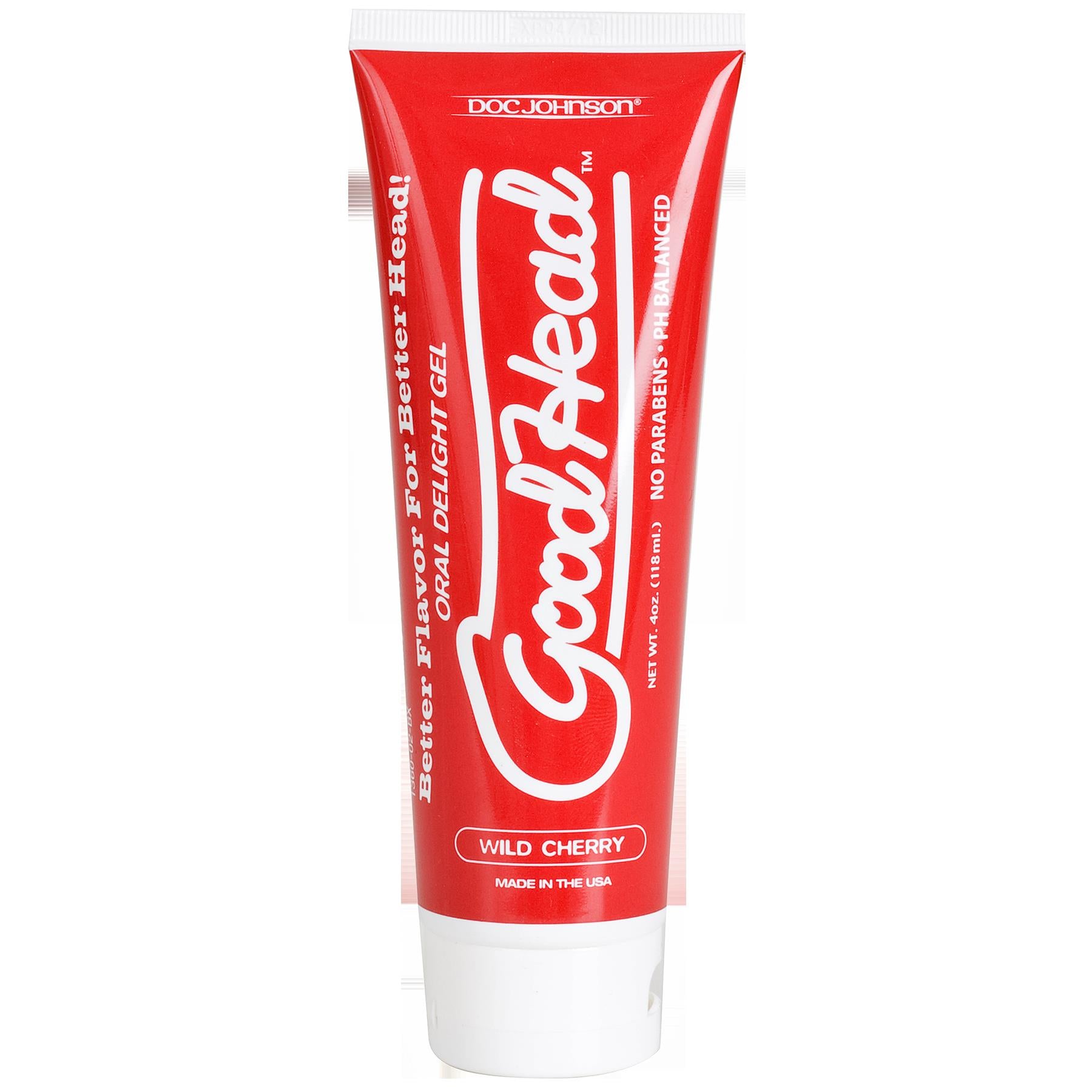 Doc Johnson Good Head Oral Delight Gel – Wild Cherry Flavor