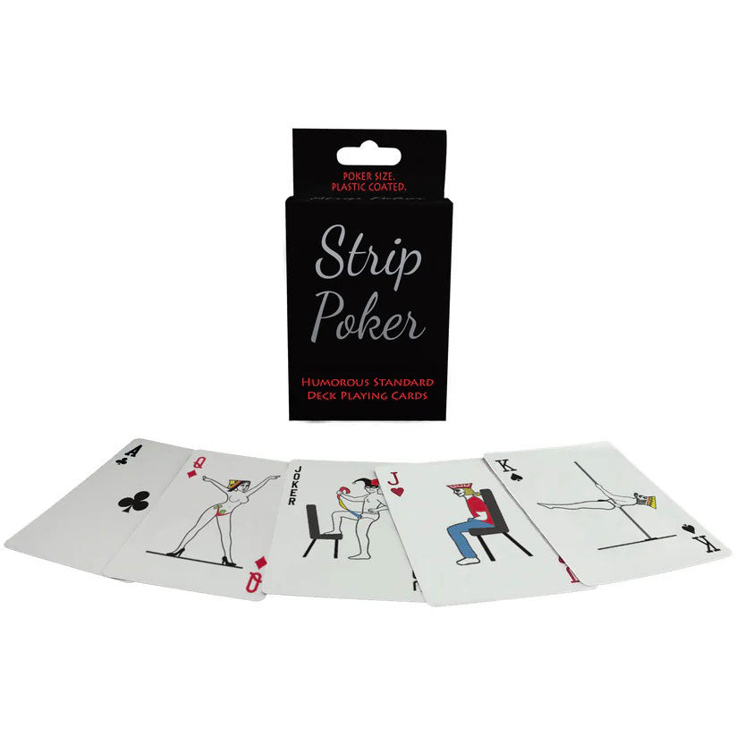 Kheper Games Strip Poker Playing Cards – Custom Artwork, Fun Design