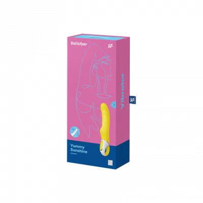 Satisfyer Yummy Sunshine Vibe – G-Spot Vibrator with 12 Vibration Programs – Yellow