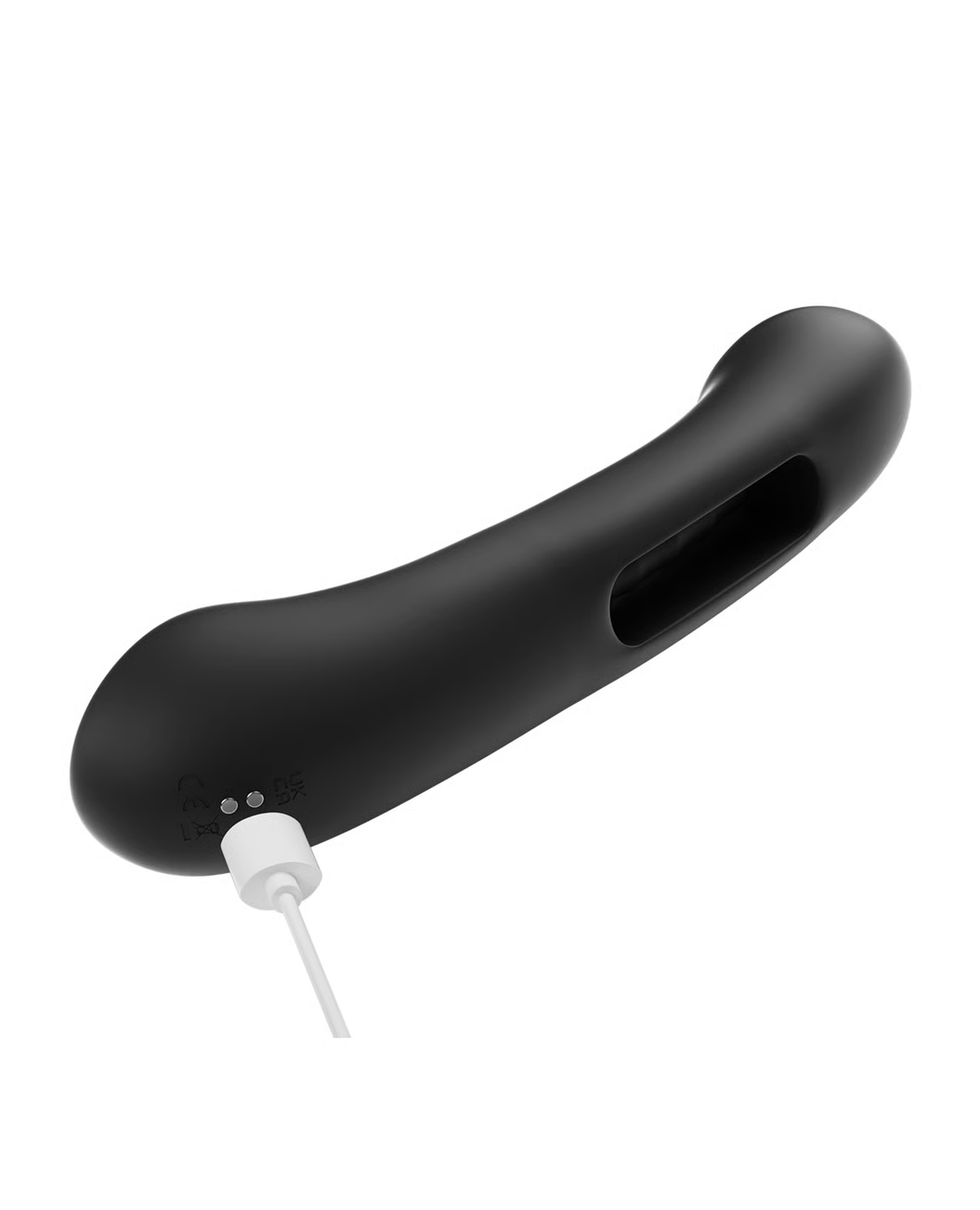 Honey Play Box Tempo App-Controlled Tapping G-Spot Vibrator - Black