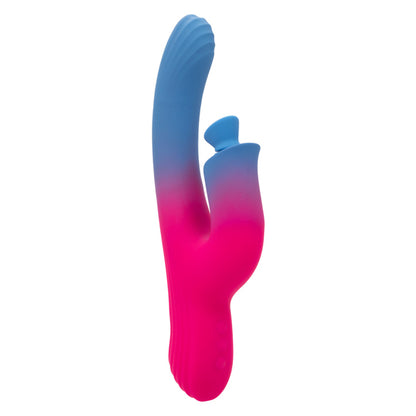 CalExotics Elation Dual Stimulator with Suction – Multi-Function, Waterproof, Rechargeable