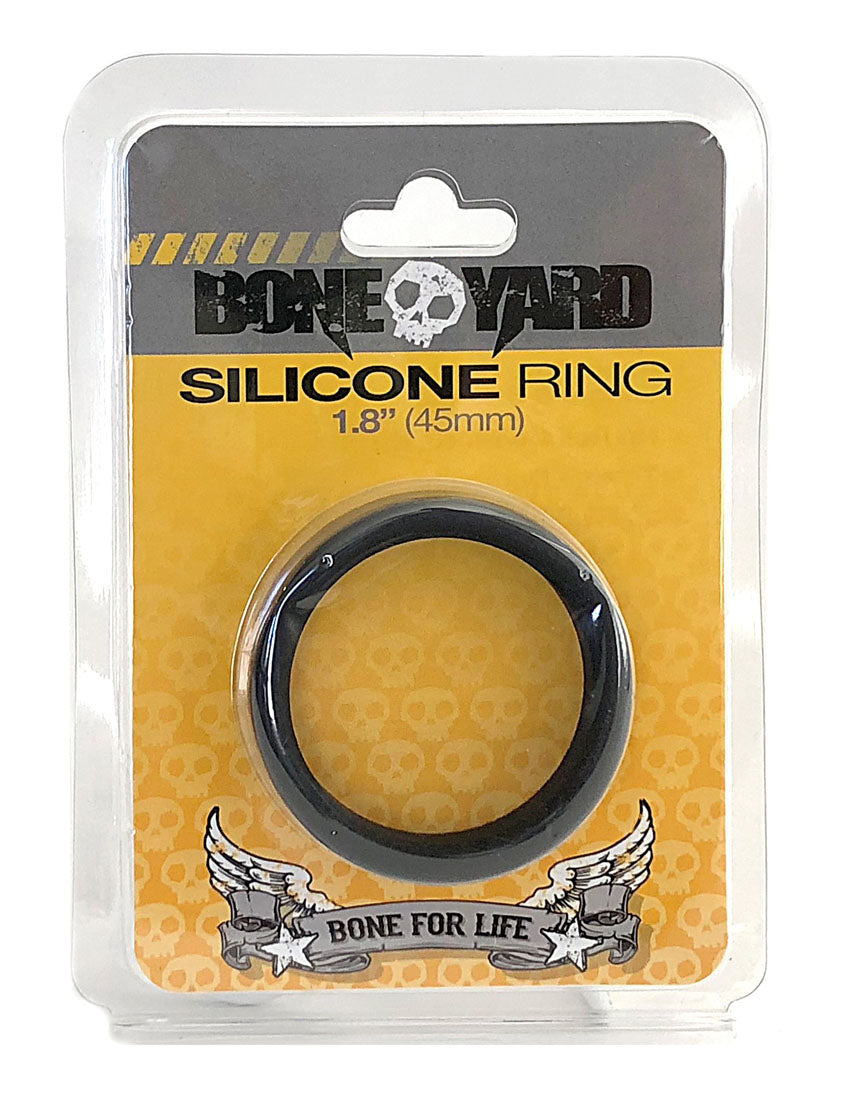 Boneyard Silicone Ring 45mm - Black - Durable and Comfortable Fit