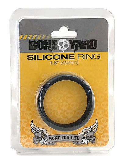 Boneyard Silicone Ring 45mm - Black - Durable and Comfortable Fit