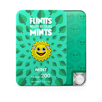 Flintts Mouth Watering Mints F-Strength - Spearmint Flavor