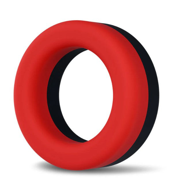 Blush Performance Plus Takeoff Platinum-Cured Liquid Silicone Cock Ring – Red/Black