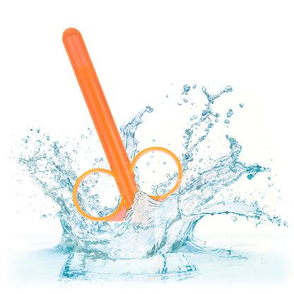 CalExotics Lube Tube – Reusable Lubricant Dispensing Tube – Orange