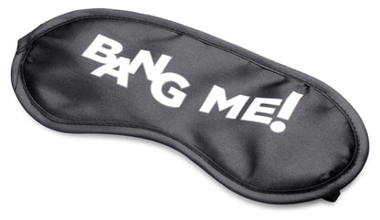 Bang Backdoor Adventure Kit – Anal Play Set with Vibrating Bullet and Blindfold – Black