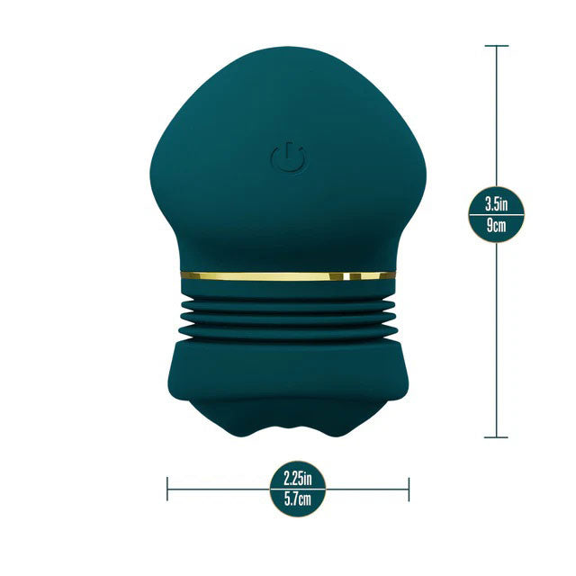 Blush Collection Riana Clitoral Stimulator – Dark Teal