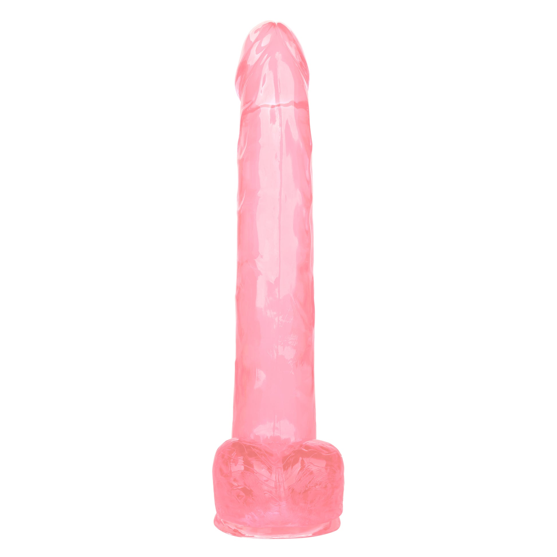 CalExotics Size Queen 10-Inch Dildo with Suction Cup Base - Pink
