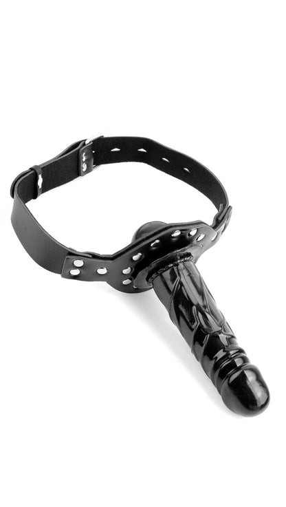 Pipedream Fetish Fantasy Deluxe Ball Gag with Dildo – Black