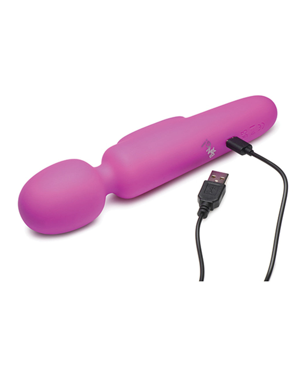 Bang Digital Silicone Wand - Powerful 3-Speed Vibrator - Purple