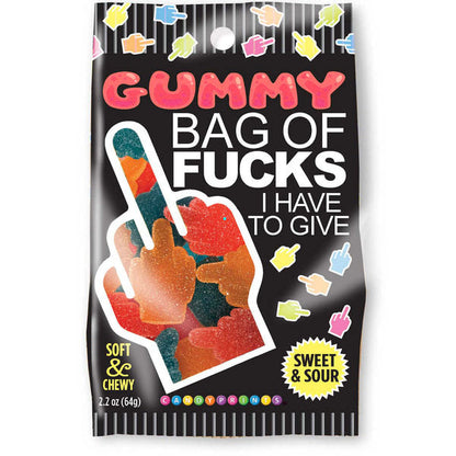 Bag of Fucks I Have to Give Candy - Sour Gummy - 2.2oz