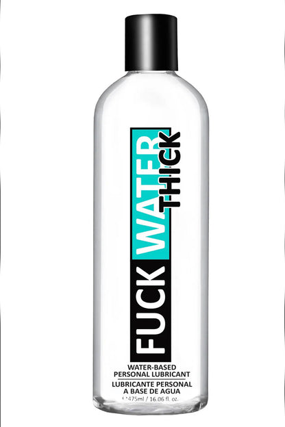 Fuck Water Thick 16oz Water-Based Lubricant – Clear