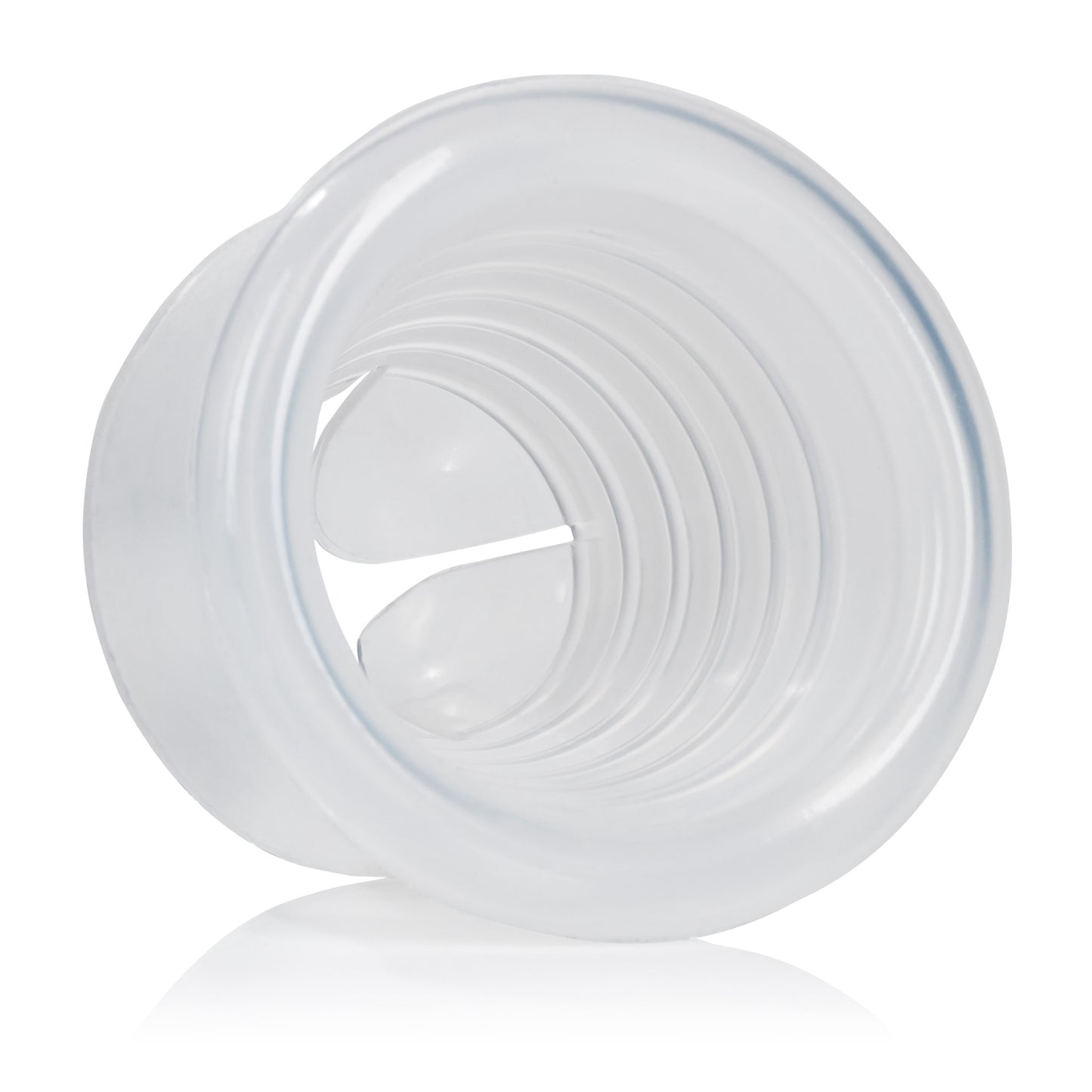 CalExotics Precision Pump Silicone Pump Sleeve - Clear - Universal Fit for 3-inch Cylinders