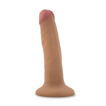 Dr. Skin 5.5 Inch Cock with Suction Cup - Mocha - Realistic and Bendable