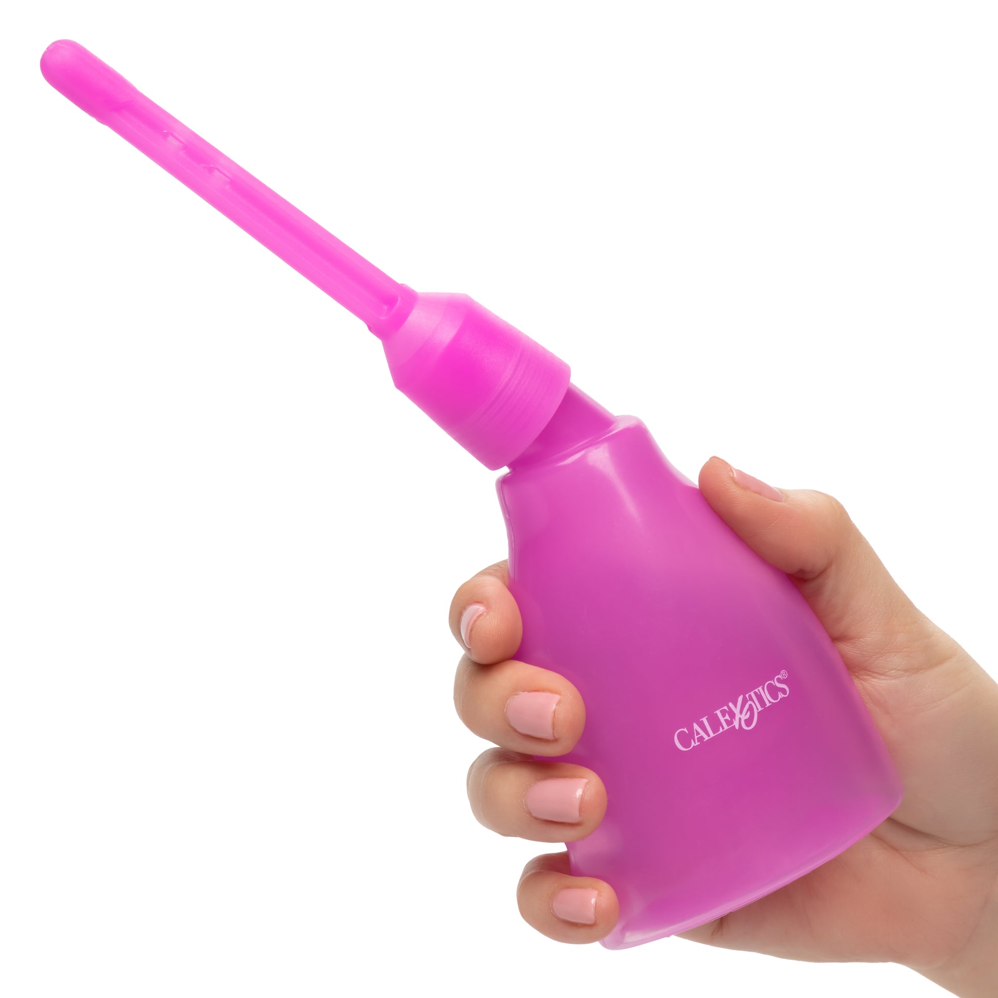 CalExotics Ultimate Douche System - Reusable with Interchangeable Nozzles - Purple