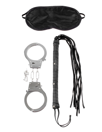 Pipedream Lover's Fantasy Kit - BDSM and Role-Play Accessories - Black
