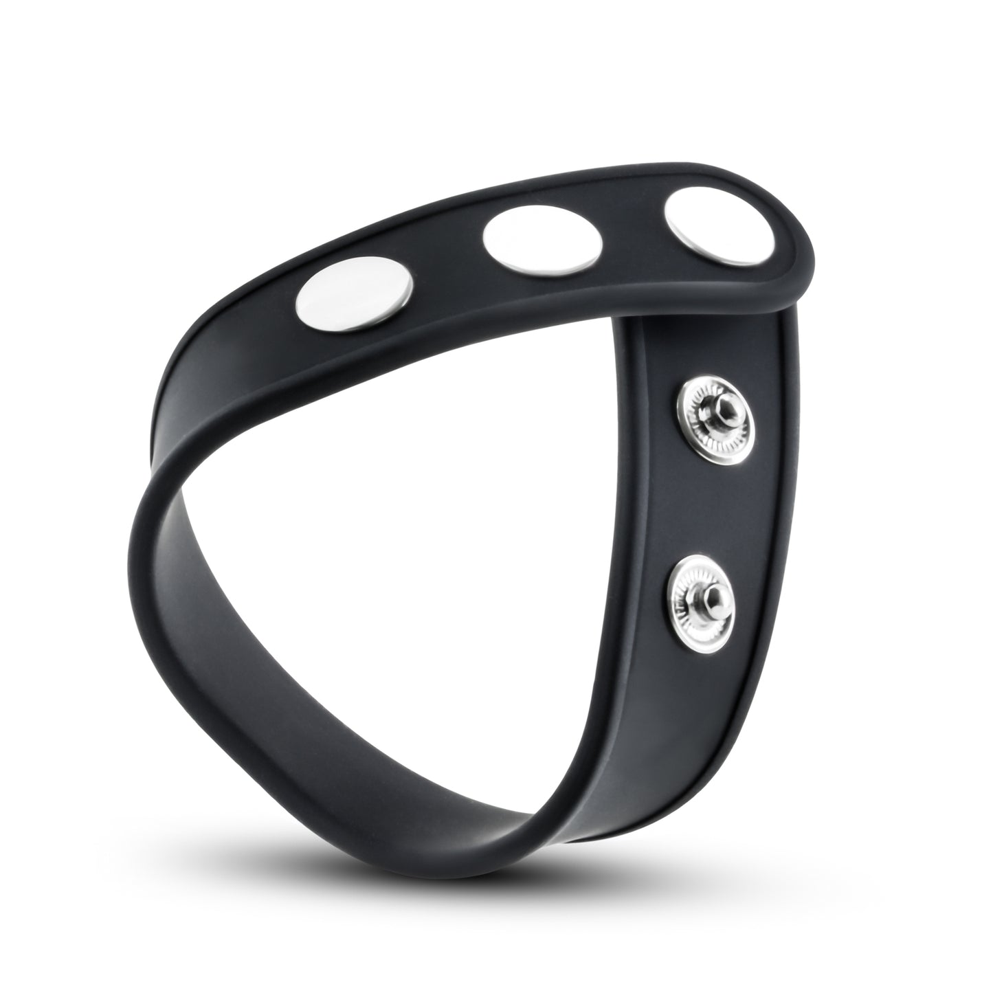 Performance Vs5 Silicone 3-Snap Cock Strap - Black