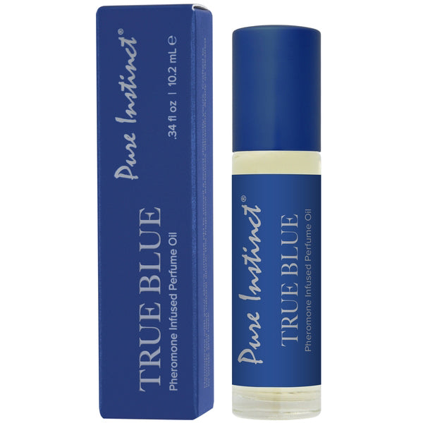 Pure Instinct True Blue Original Roll-On Pheromone Fragrance Oil – 10.2 ml