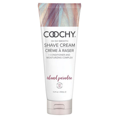 Coochy Shave Cream - Island Paradise - Moisturizing Shave Cream - 7.2 Oz