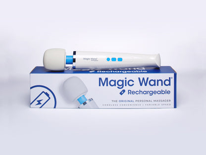 Magic Wand Rechargeable Massager – White – Multi-Speed