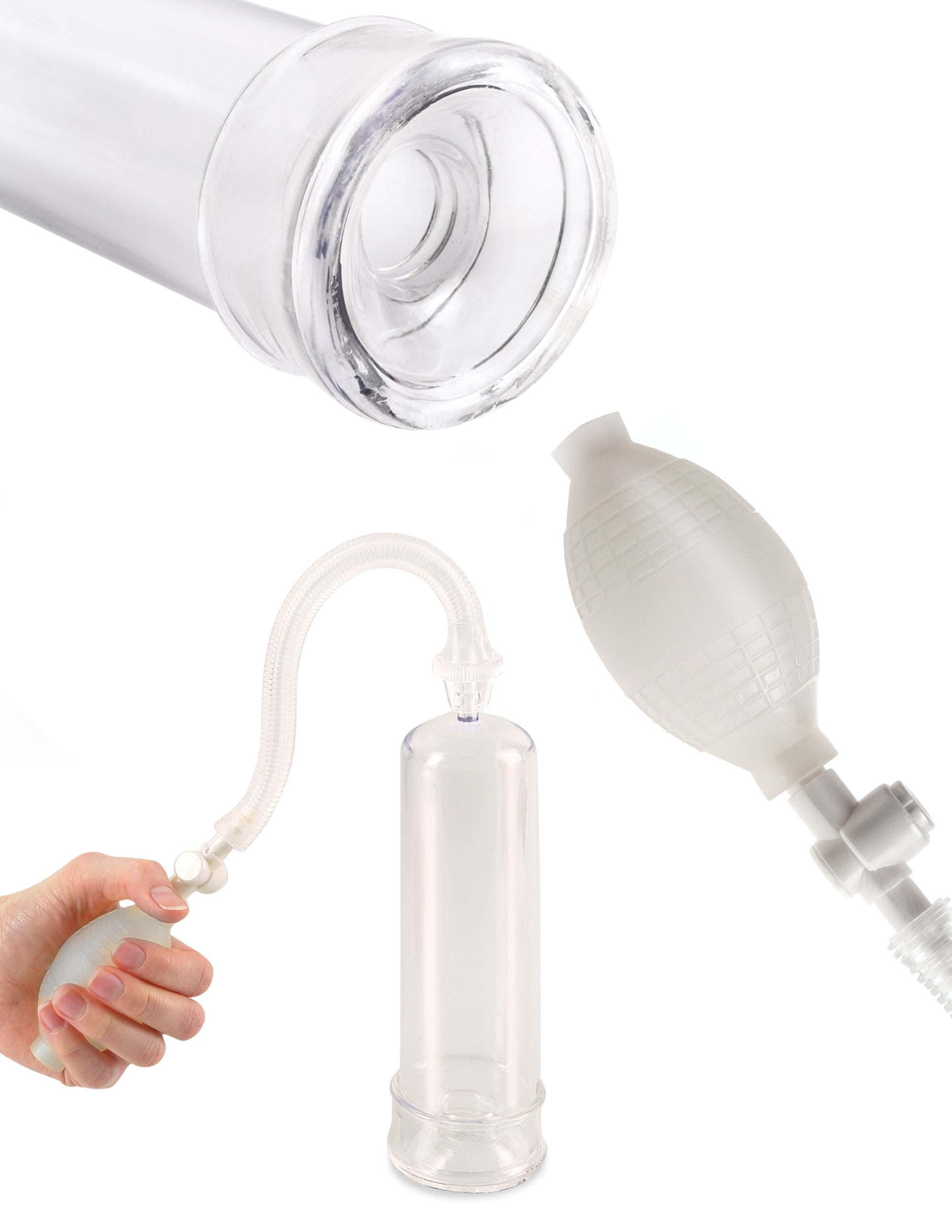 Pipedream Beginner Power Pump - Clear Suction Device