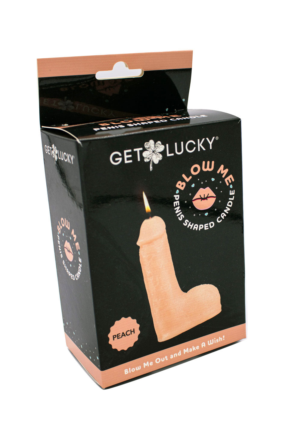 Viben Blow Me Penis Candle – Peach
