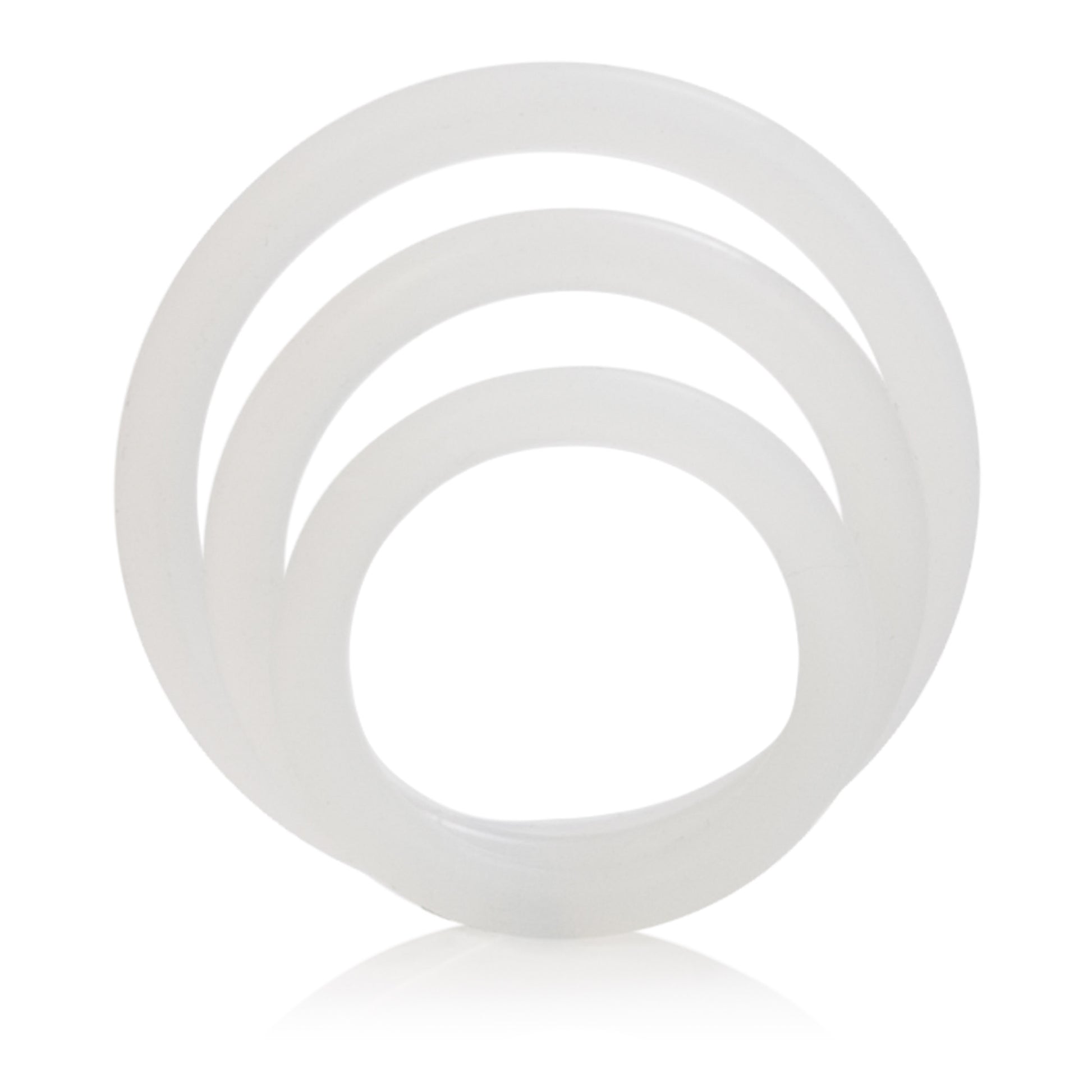 CalExotics Silicone Support Rings Set – Erection Enhancers – Clear