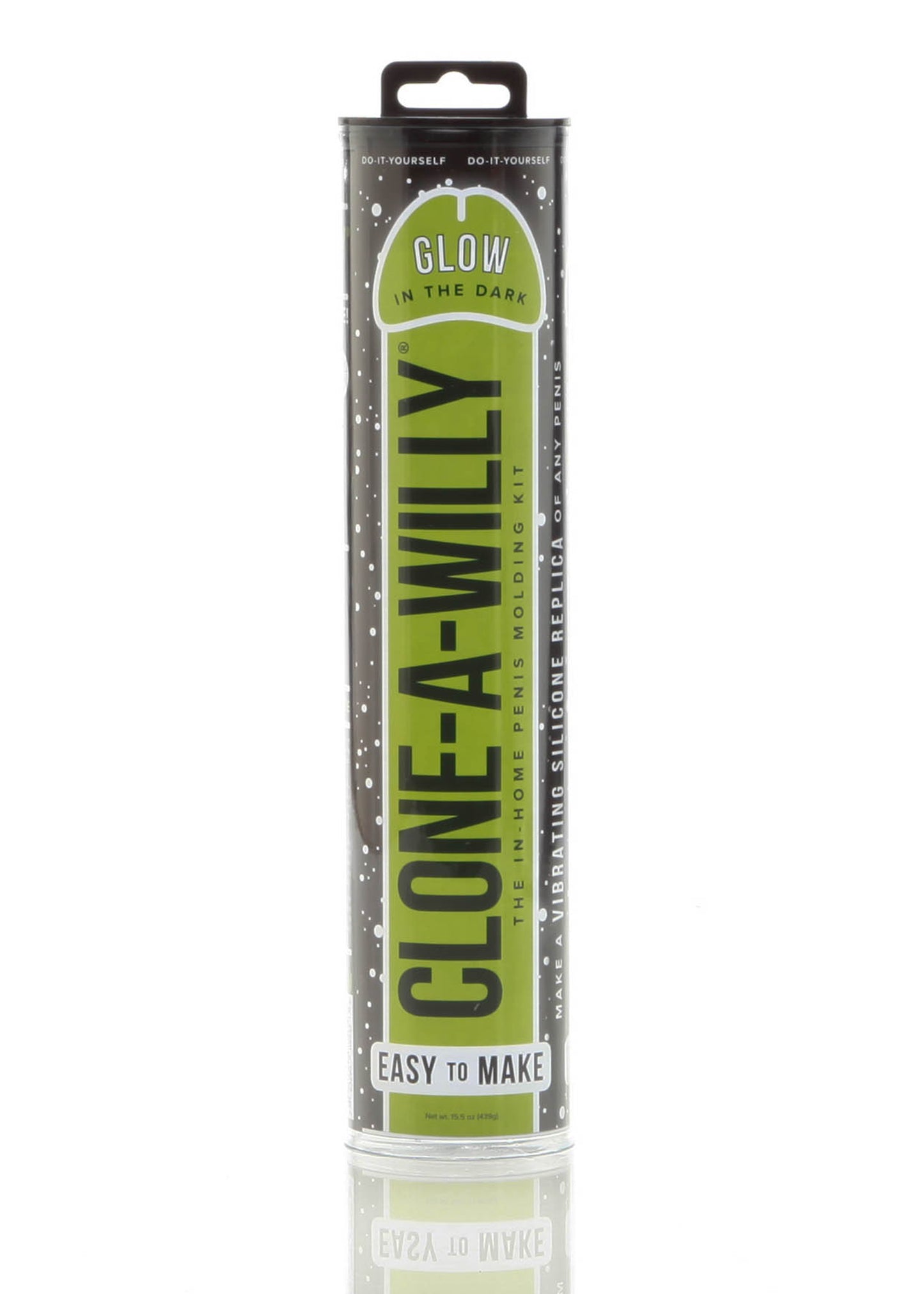 Clone-a-Willy Glow-in-the-Dark Kit - Original - Silicone Replica Maker - Green