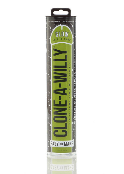 Clone-a-Willy Glow-in-the-Dark Kit - Original - Silicone Replica Maker - Green
