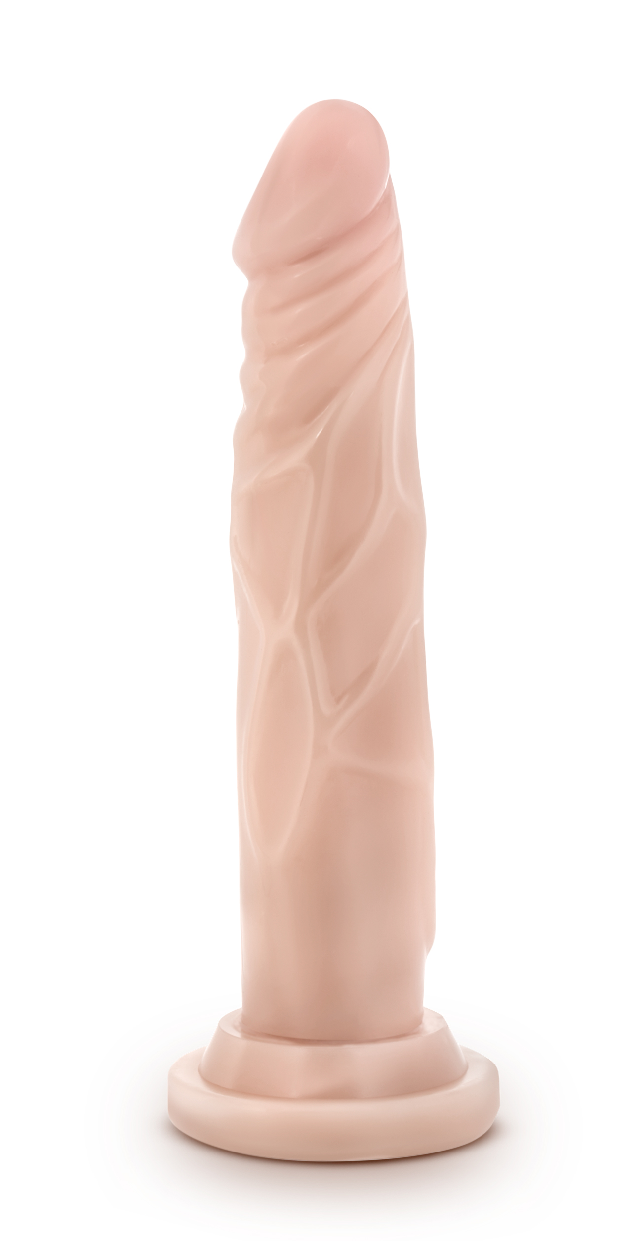 Dr. Skin Silicone Dr. Carter 7 Inch Dong with Suction Cup - Vanilla