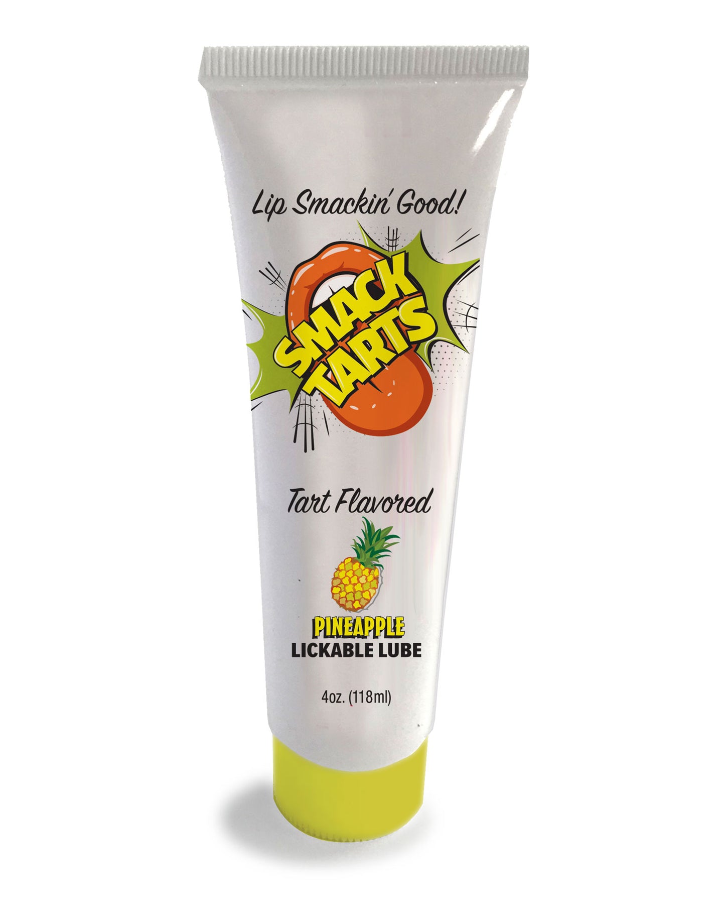 Little Genie Smack Tarts Lickable Flavored Lubricant - Pineapple - 4oz