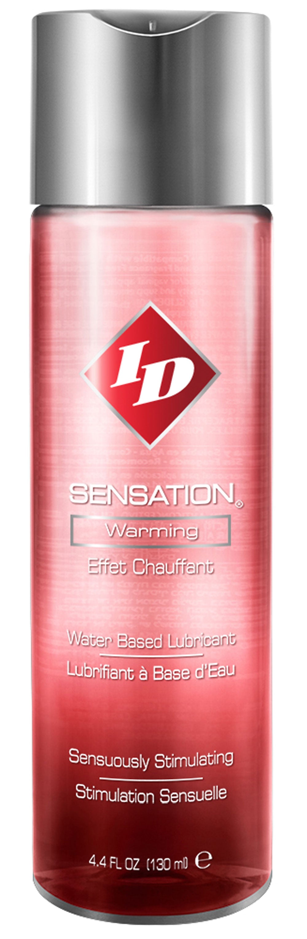 I.D. Lubricants Sensation Warming Water Based Lubricant 4.4 Oz
