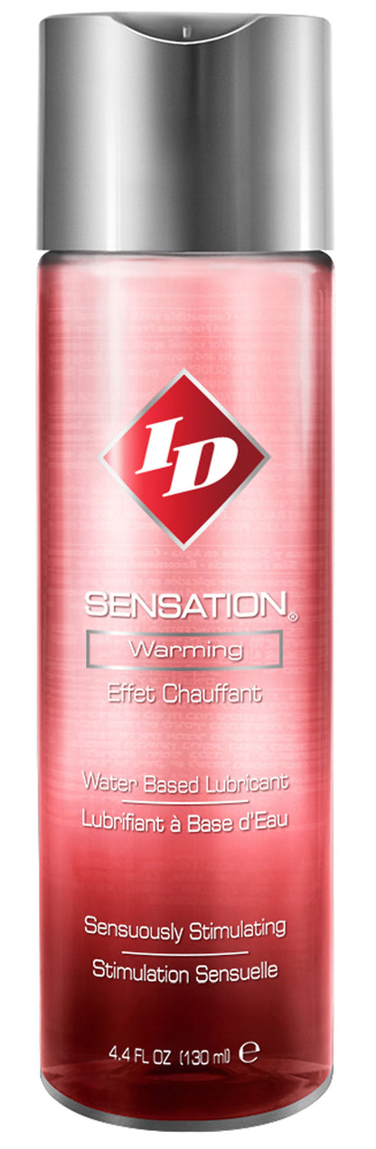 I.D. Lubricants Sensation Warming Water Based Lubricant 4.4 Oz