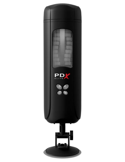 Pipedream Pdx Elite Ultimate Milker – Black – Multi-Function Rotating Milking Device