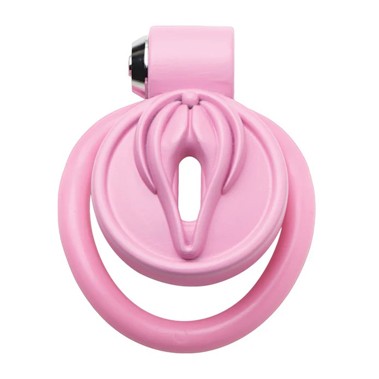XR Brands Pussification Vulva Chastity Cage – Pink