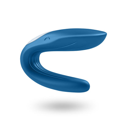Satisfyer Double Whale Vibrating Love Toy for Couples – Blue